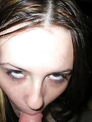 Naked babe plays with her moist pussy on cam