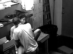 Co workers end up fucking on the job and caught on security cam