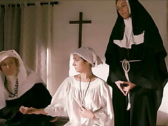 Erotic fuck-a-thon ritual with lesbian nuns