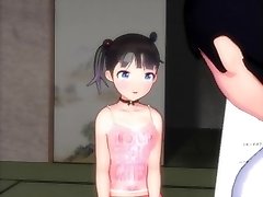 [Hentai 3D]Little Sister Sex Contract