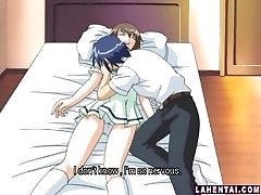 Manga Porn teenie gets tittyfucked and pussy pumped