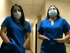 Some TikTok uber-cute thick nurses