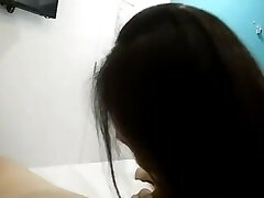 Pinay Korean milf strawing my penis. Extreme moaning.