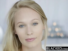 BLACKED Dakota James first experience with big Black bone