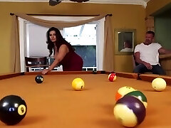 Ample Cunt Fucked on Pool Table