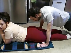Goddess Allie - Push-up Punishment with Perspiring Ass Sniffing