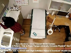 Maya Farrell's Freshman Gyno Check-up By Doctor Tampa Caught On Hidden Camers Only @ GirlsGoneGynoCom