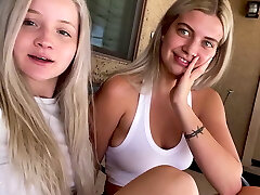 Uber-sexy Sisters Halle And Kylie Are Back To Suck & Shag My Cock