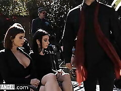 BurningAngel Marley Brinx Seduces A DILF Into Pounding Her During His Wife'_s Burial