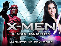 Patty Michova & Danny D in Gonzo-Studs: Psylocke vs Magneto XXX Parody - Brazzers
