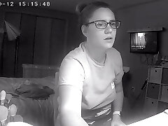 Teen Whore Skips Homework to Plow Her Pussy to Lesbian Porn