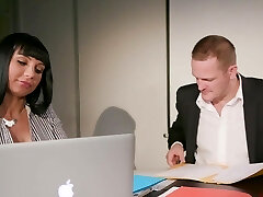 Rough dicking in the office with sizzling ass Valentina Ricci