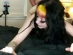 Goth biotch pounded by big dick @deathdixie