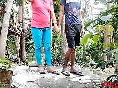 Village Gf Sex With Her Boyfriend in Red T-shart in Outdoor ( Official Video By Villagesex91)