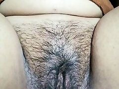 Indian Fuckslut with thick white pussy cums
