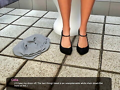 MILFY CITY - Sex sequence #20 Fucking in the toilet - 3d game