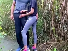 Very Risky Public Bang With A Beautiful Dame At Jogging Park