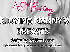 EroticAudio - Enjoying Babysitter'_s Breasts - ASMRiley