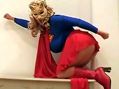 Saggy huge boobs and beautiful fat ass of my Supergirl