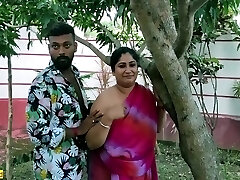 Indian Beautiful Maid Sizzling Sex At Open Garden!! Viral Sex