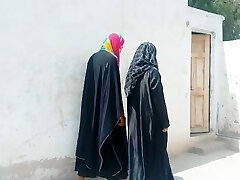 2 Muslim hijab school chick romp hard with big balck dick hard sex pussy and anal beautiful pussy ass and big boobs hard fucked x
