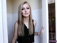 Clothed teen cum drench pov