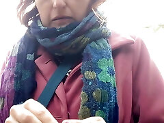 Wanking with a Balloon in a Medics Surgery Carpark