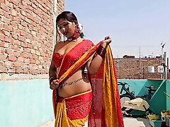 RAJASTHANI Husband Drilling cherry indian desi bhabhi before her marriage so hard and cum on her