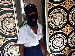 African teen after school hookup