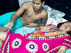 I wake up my stepmom with my manhood in her facehole