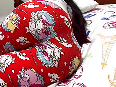 My Wondrous Maid Has a Enormous Inviting Ass - My Boss Can't Stop Seeing my Ass when I'm in My Pajamas