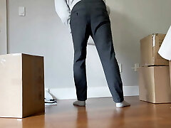 I pay the handyman with my mouth and muff