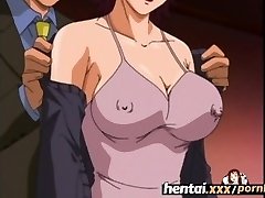 Hentai.xxx - Big-titted Cougar'S First Threesome