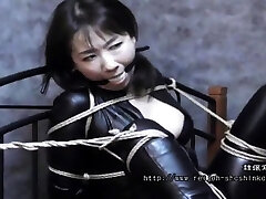 Spandex Lucy in amazing latex mas