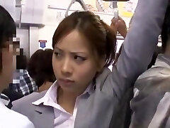 Wild Japanese slut Minami Ayase, Leo Saionji, Remi Sasaki in Horny Public, Close-up JAV clip