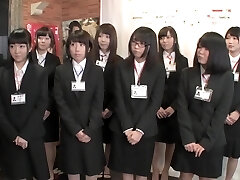 疯狂的日本女孩在最好的青少年，公共熟的场景