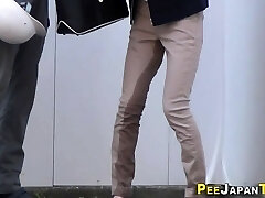 Kinky teen wets her pants