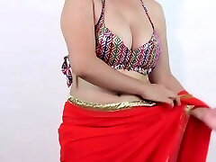 Desi Young Dolls Exposed Her Boobs Huge Balloons Cleavage In Saree