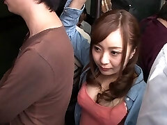 Hottest Japanese girl in Amazing JAV censored POV, College scene
