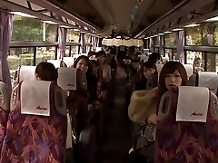 Saki Hatsuki, Maika, Arisu Suzuki, Yu Anzu in Aficionado Thanksgiving BakoBako Bus Journey 2012 part 1.1