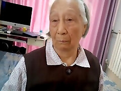 Old Chinese Granny Gets Banged