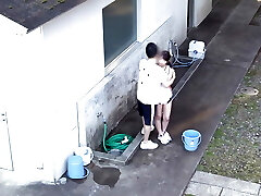A young schoolgirl's daily life! Flirting with boyfriend -2