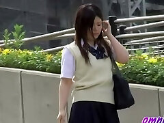 Hot Jap schoolgirls losing their pants to sharking
