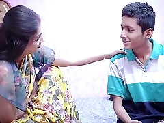 Desi Local Bhabhi Harsh Fuck With Her 18+ Young Debar ( Bengali Funny Talk)