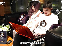 91CM240 - Bombshell Asian Anime Maid Hungers to be Fucked - Petite Japanese Housemaid Gets Fucked - Sexy Asian Maid Filled