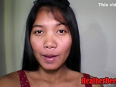 Heather Deep In 20 Week Pregnant Thai Teen Deep Throats Whip Cream Spear And Gets A Good Creamthroat