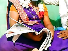 indian beauty teachar studend having fuckfest in home