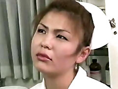 asian nurse get a good face slapping