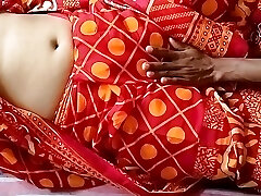 czerwony sari sonali bhabi seks przez lokalnego chłopca (oficjalne wideo przez villagesex91)