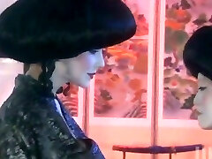 Two chicks in Japanese costumes go wild Two chicks in Japanese costumes go wild